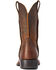 Image #3 - Ariat Men's Sport Rambler Bartop Western Boots - Broad Square Toe, Brown, hi-res