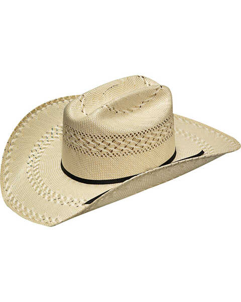 Twister Added Money 20X Straw Cowboy Hat , Ivory, hi-res