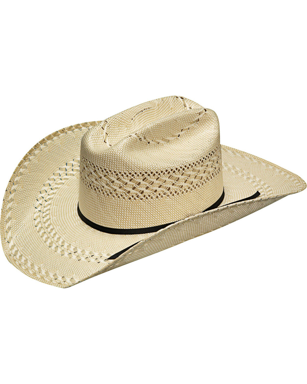 Image #1 - Twister Added Money 20X Straw Cowboy Hat, Ivory, hi-res