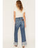 Image #3 - Wrangler Retro Women's Milena Medium Wash High Rise Wide Leg Denim Jeans, Medium Wash, hi-res