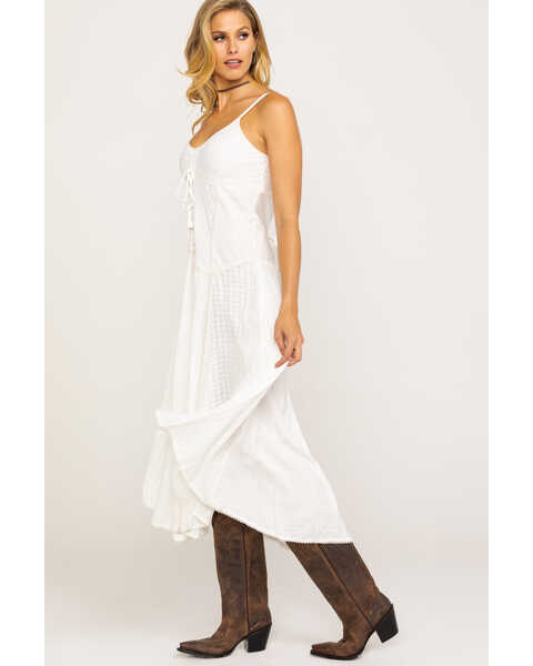 Image #7 - Scully Women's Solid Midi Dress, Ivory, hi-res