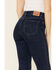 Levi's Women's 725 Lapis Dark Horse Bootcut Jeans, Blue, hi-res