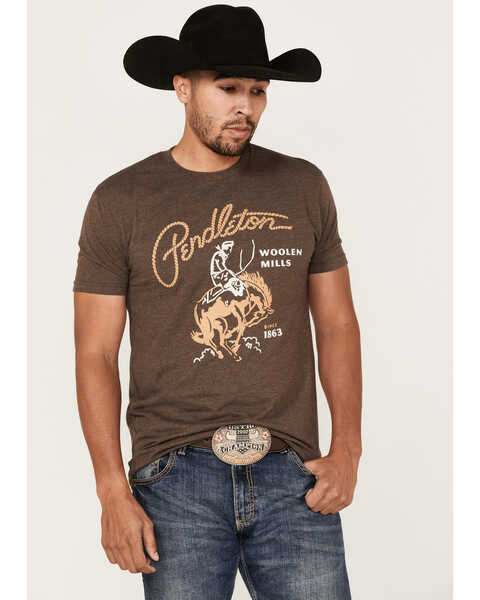 Pendleton Men's Rodeo Graphic T-Shirt, Blue, hi-res