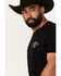 Image #3 - Moonshine Spirit Men's Vaquero Short Sleeve Graphic T-Shirt, Black, hi-res