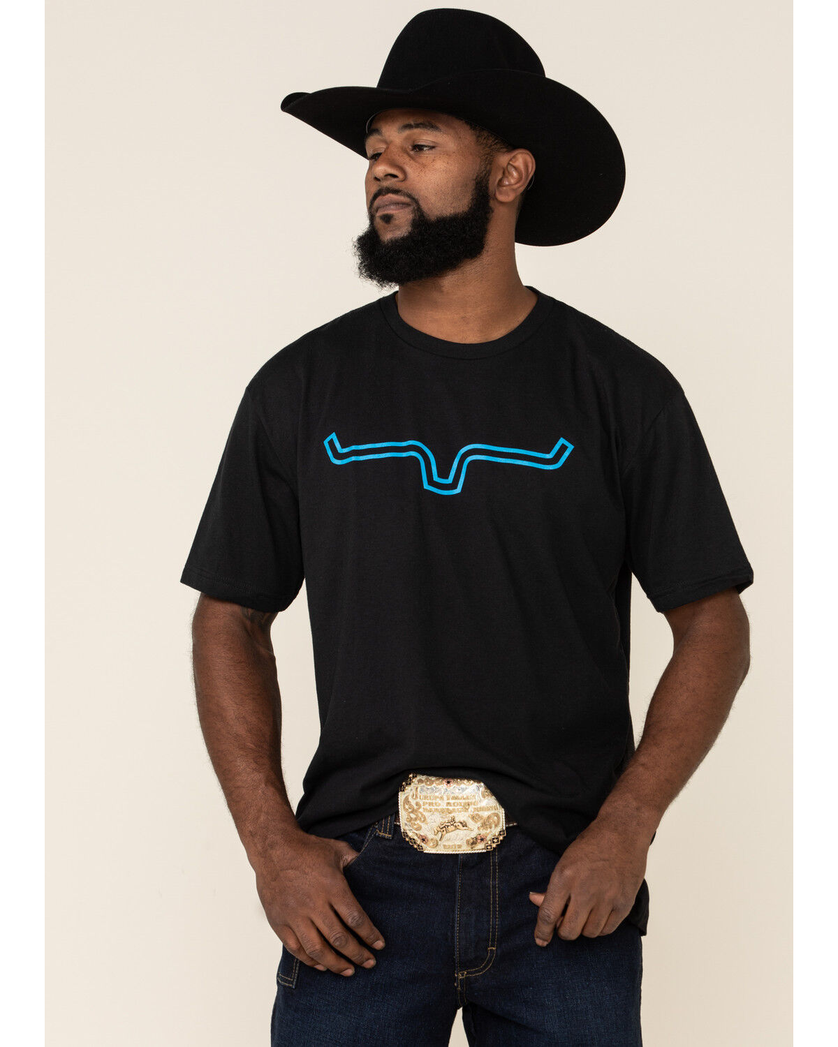 Image #2 - Kimes Ranch Men's Black Outlier Graphic T-Shirt, Black, hi-res
