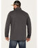 Image #4 - Brothers and Sons Men's Button Mock Pullover, Charcoal, hi-res