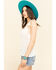 Rock & Roll Denim Women's Tie Strap Sweater Cami  , Ivory, hi-res