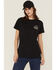 Image #2 - Ariat Women's Rebar Born For This Short Sleeve Graphic Work Tee, Black, hi-res