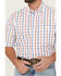 Image #3 - George Strait by Wrangler Men's Plaid Print Short Sleeve Button-Down Western Shirt, White, hi-res