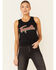 Rock & Roll Denim Women's Tequila Signature Graphic Tank Top , Black, hi-res