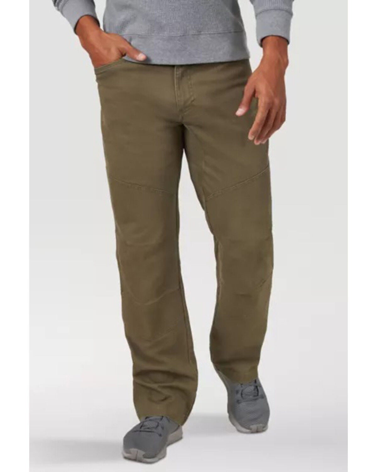 Image #2 - ATG&trade; by Wrangler All-Terrain Men's Sea Turtle Reinforced Utility Work Pants, Olive, hi-res