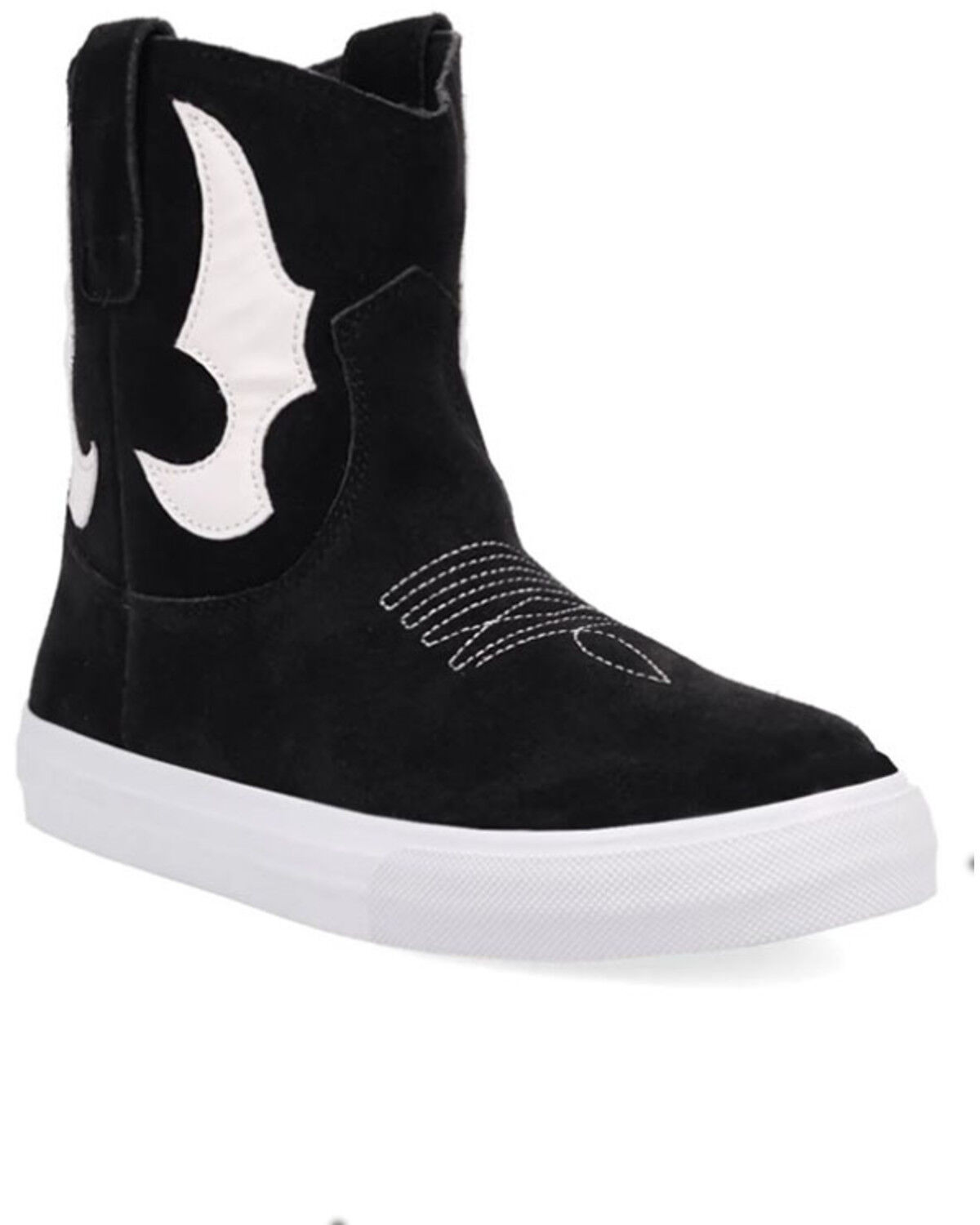 Image #1 - Dingo Women's Ollie Suede Casual Boots - Round Toe, Black, hi-res