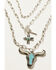 Image #2 - Idyllwind Women's Shenandoah Steerhead Necklace, Silver, hi-res
