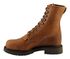 Image #3 - Justin Men's Cargo EH 8" Lace-Up Work Boots - Steel Toe, Bark, hi-res