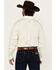 Image #4 - Ariat Men's Wrinkle Free Griffin Geo Print Long Sleeve Button-Down Western Shirt - Big, Cream, hi-res