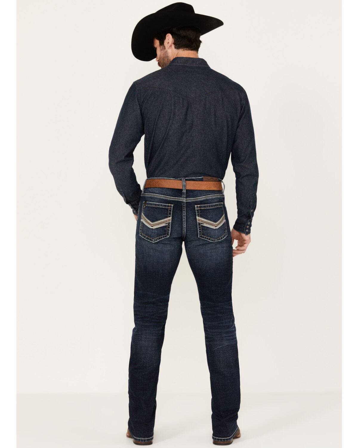 Image #3 - Cody James Men's Jackson Slim Straight Stretch Denim Jeans, Dark Wash, hi-res