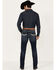 Image #3 - Cody James Men's Moonbeam Dark Wash Slim Straight Stretch Denim Jeans, Dark Wash, hi-res