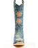 Image #4 - Circle G Women's Floral Embroidered Western Boots - Snip Toe, Blue, hi-res