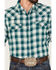 Image #3 - Cody James Men's Poway Plaid Print Snap Western Flannel Shirt, , hi-res