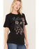 Image #2 - Idyllwind Women's Quail Let's Rodeo Short Sleeve Graphic Tee, Black, hi-res