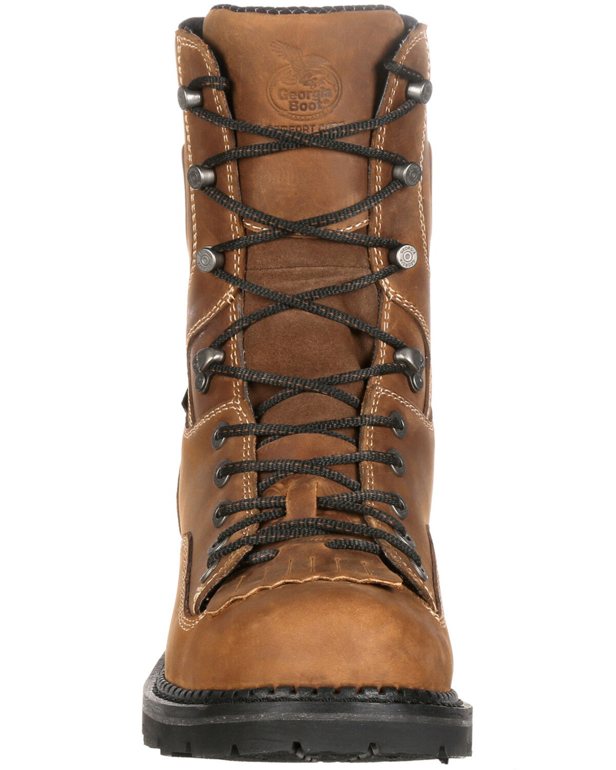 Image #5 - Georgia Boot Men's Comfort Core Waterproof Logger Boots - Composite Toe, Russett, hi-res