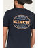 Image #4 - Cinch Men's Logo Short Sleeve Graphic T-Shirt, Navy, hi-res