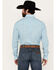 Image #4 - Roper Men's Amarillo Geo Medallion Long Sleeve Button Down Western Shirt, Blue, hi-res