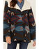Image #3 - Powder River Outfitters Women's Southwestern Print Sherpa-Lined Jacquard Coat, , hi-res