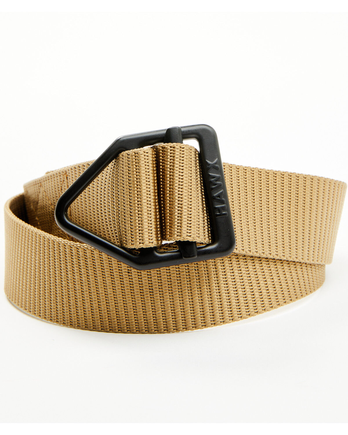 Image #2 - Hawx Men's Clifton Pull-Through Buckle Web Basic Belt, Tan, hi-res