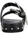 Image #3 - Azalea Wang Women's Tegan Buckle Sandals, Black, hi-res