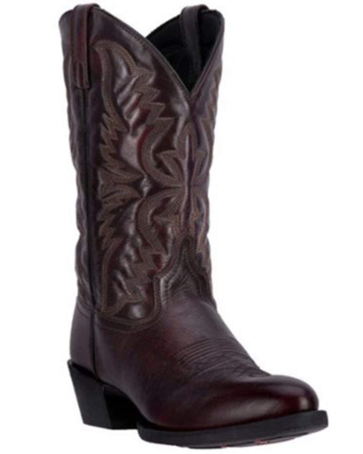 Image #1 - Laredo Men's Birchwood Western Boots - Round Toe, Black Cherry, hi-res