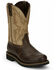 Image #1 - Justin Men's Superintendent Western Boots - Round Toe, Brown, hi-res