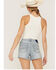 Image #4 - Cleo + Wolf Women's Easy Ribbed Layering Tank Top, Ivory, hi-res