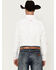 Image #4 - Ariat Men's Team Mexico Logo Twill Classic Fit Long Sleeve Button-Down Western Shirt, White, hi-res