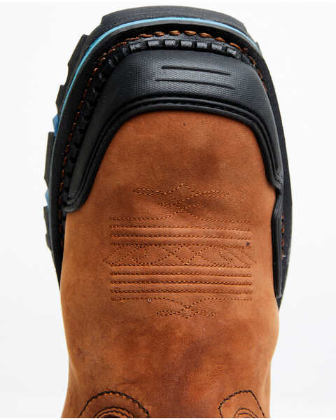 Cody James Men's Decimator Drill Deeper Western Work Boots - Nano Composite Toe, Brown, hi-res