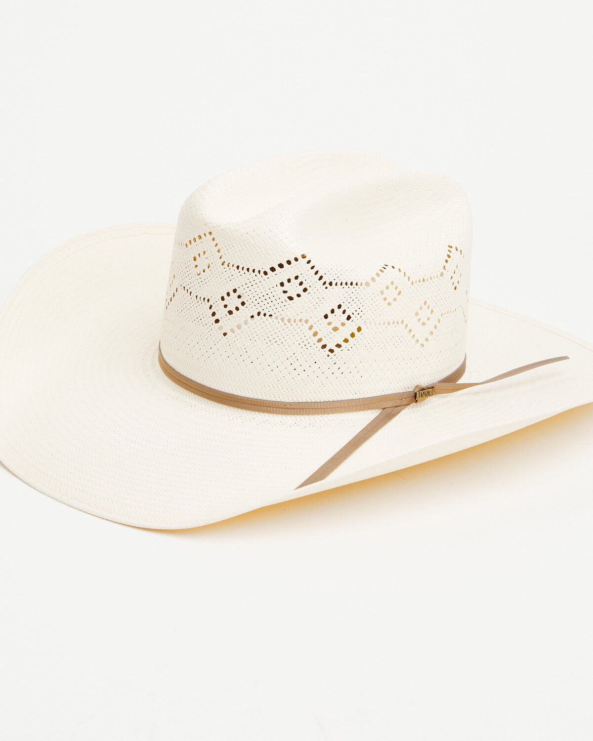Resistol Brockbank 20X Straw Cowboy Hat, Natural, hi-res