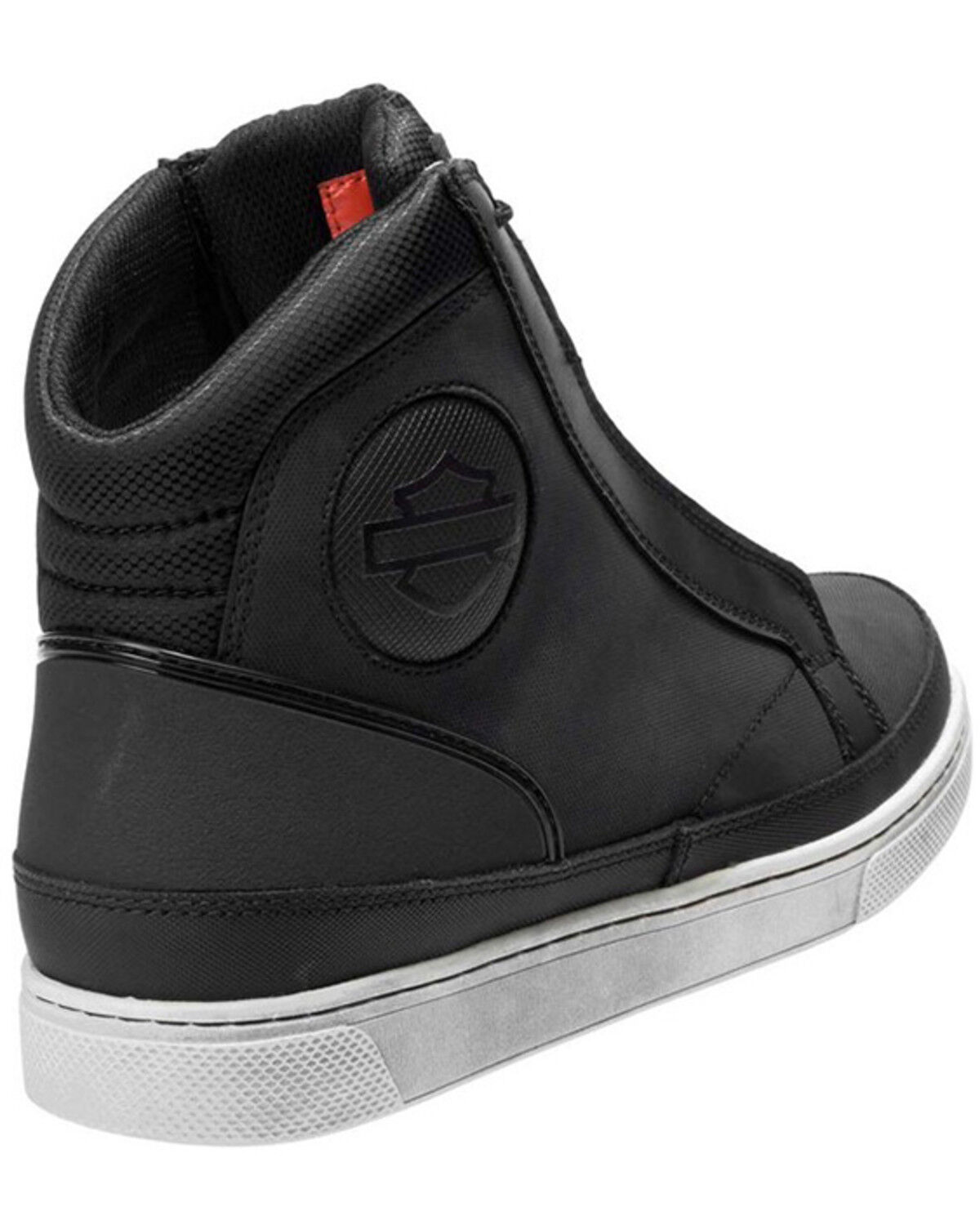 Image #2 - Harley Davidson Men's Vardon Waterproof Motorcycle Boots - Soft Toe, Black, hi-res