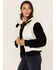 Image #2 - Stoosh Women's Sherpa Jacket, Black, hi-res