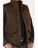 Image #3 - Ariat Men's Abilene Heavyweight Insulated Vest, Brown, hi-res