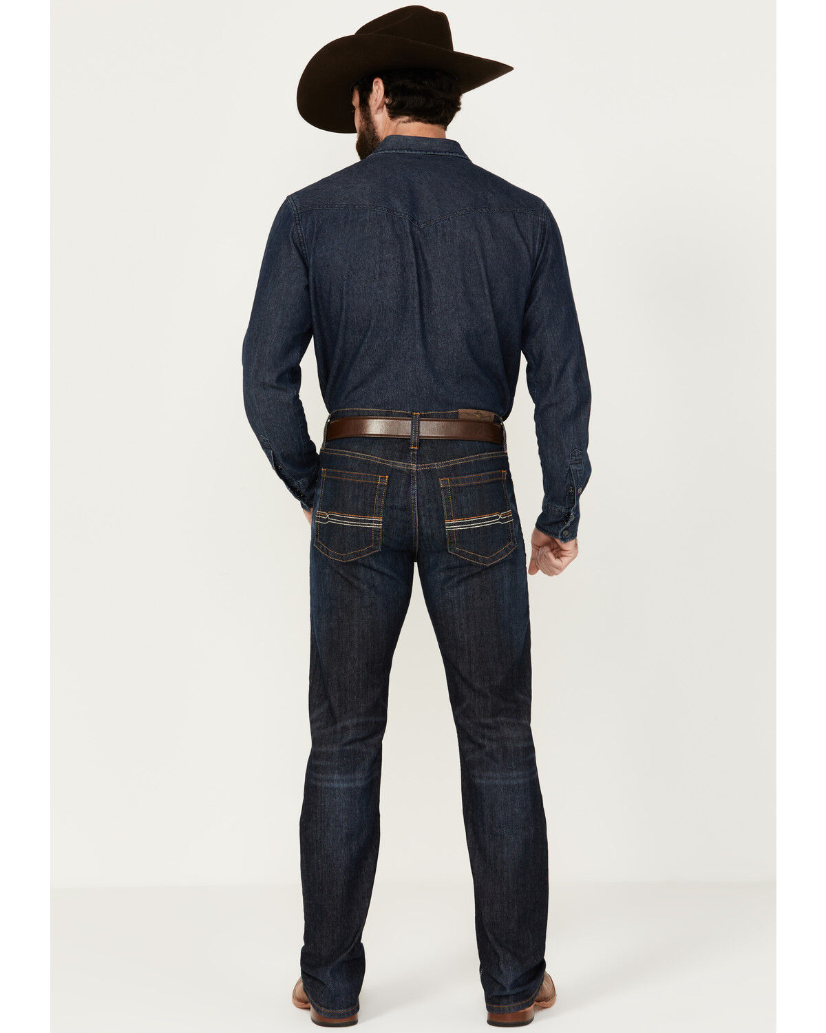 Image #4 - Cody James Men's Night Hawk Basic Dark Wash Slim Straight Stretch Denim Jeans, Blue, hi-res