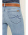 Image #4 - Ariat Women's Vilma Light Wash Perfect Rise Bootcut Ultra Stretch Denim Jeans, Light Wash, hi-res
