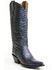 Image #1 - Idyllwind Women's Slay Exotic Python Tall Western Boots - Snip Toe, Blue, hi-res