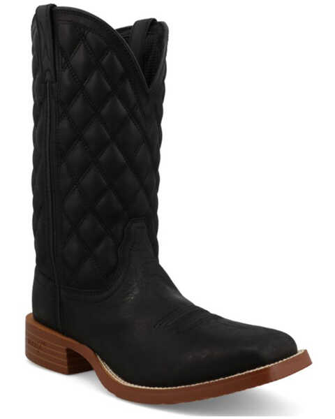 Image #1 - Twisted X Women's 11" Tech X™ Western Boots - Broad Square Toe, Black, hi-res