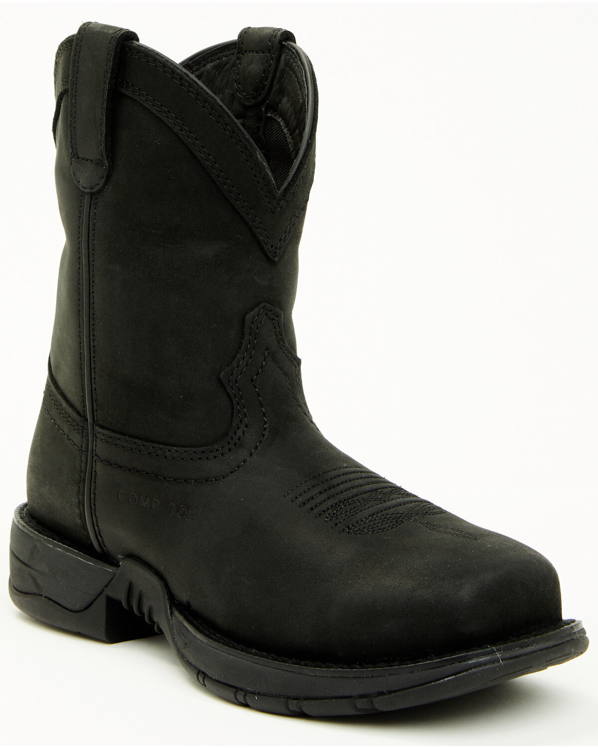 Image #1 - Shyanne Women's 8" Lite Work Boots - Composite Toe, Black, hi-res