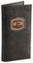 John Deere Leather Checkbook, Black, hi-res