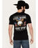 Image #4 - Buckwear Men's More Spine Short Sleeve Graphic T-Shirt, Black, hi-res