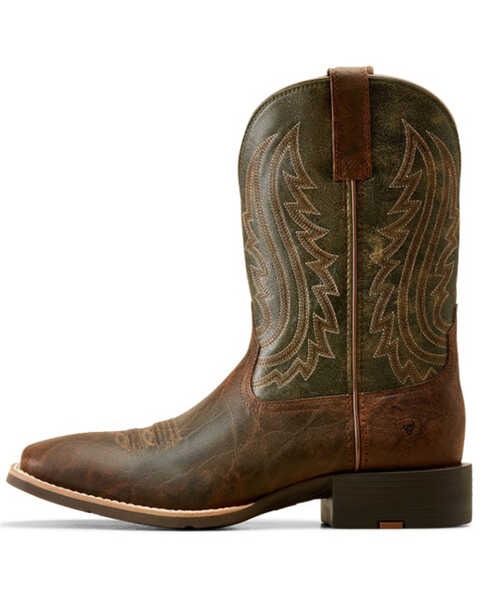 Image #2 - Ariat Men's Sport Big Country Performance Western Boots - Broad Square Toe , Brown, hi-res