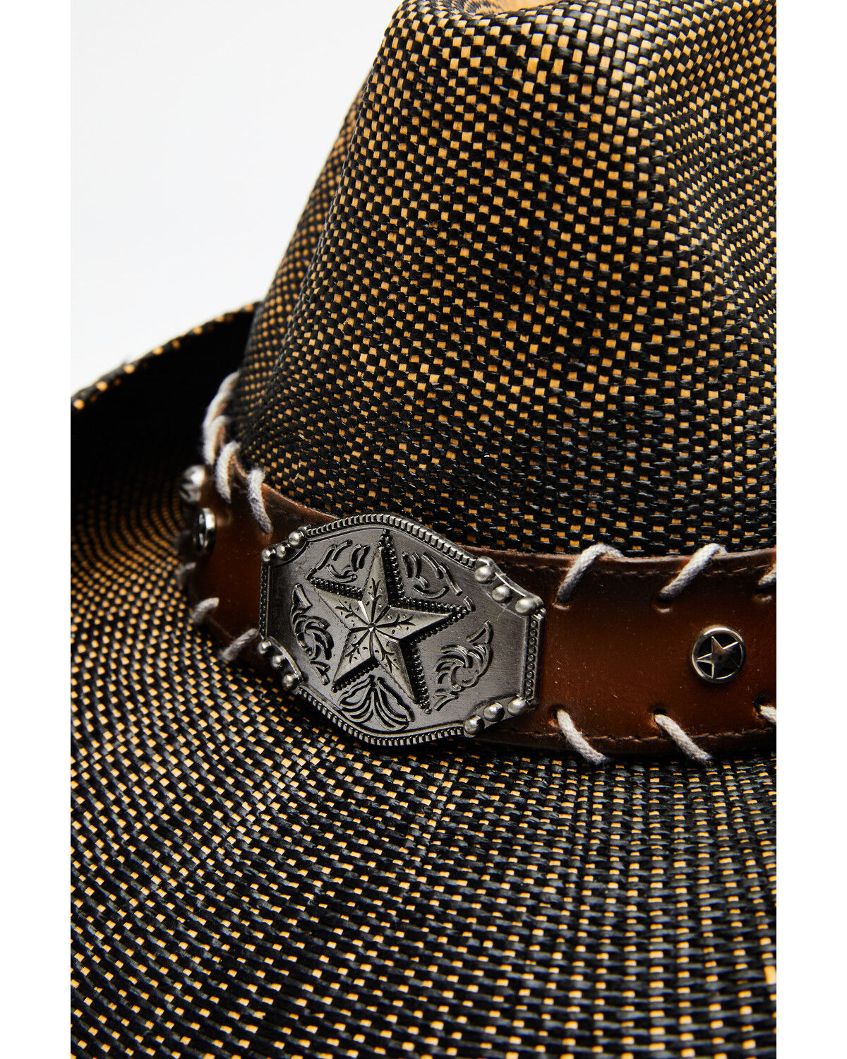 Image #3 - Cody James O John Straw Cowboy Hat, Brown, hi-res