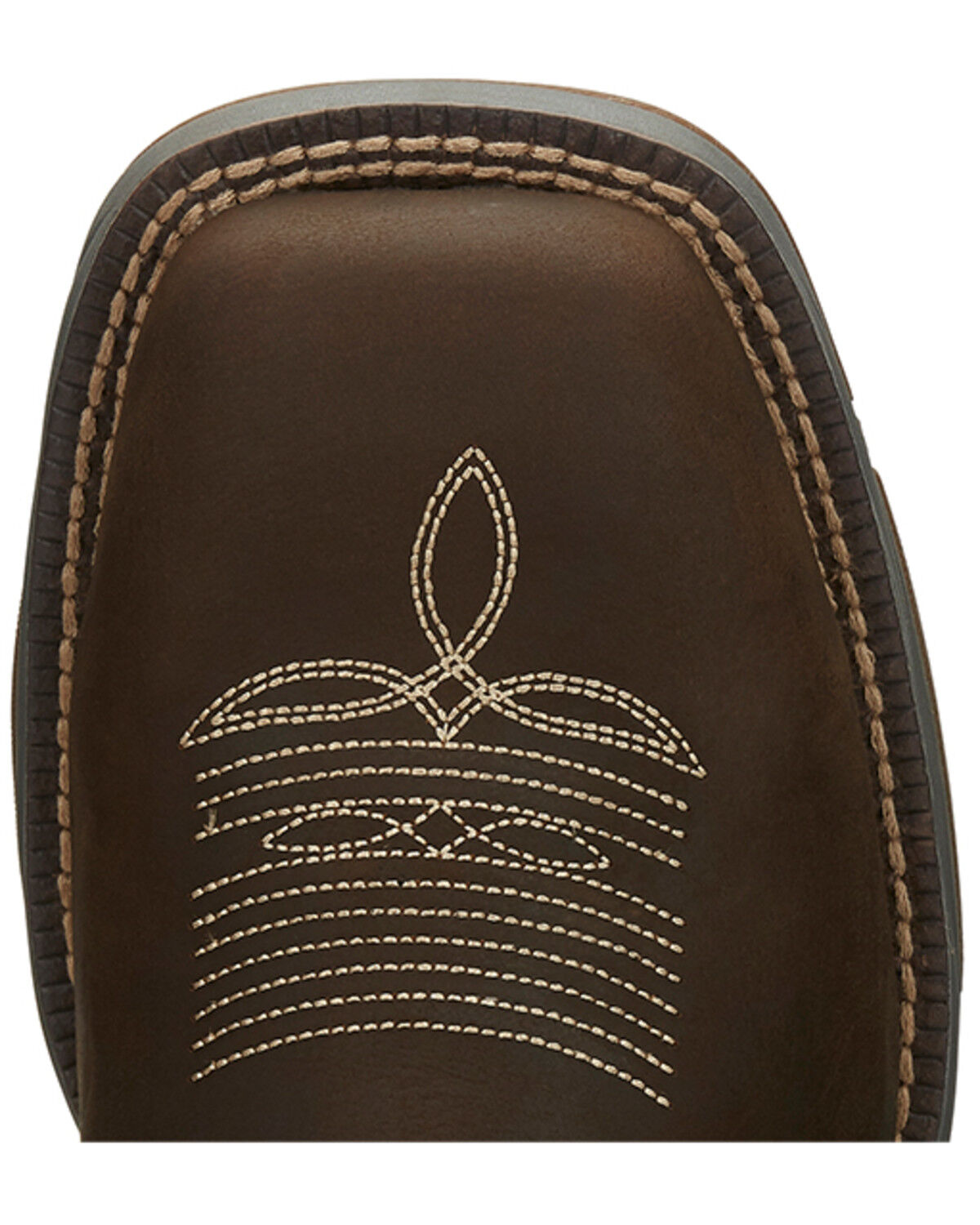 Image #6 - Tony Lama Men's Dusty Junction Work Boots - Steel Toe, Brown, hi-res