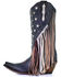 Image #3 - Corral Women's Lamb Stars Inlay & Studs Western Boots - Snip Toe, Blue, hi-res